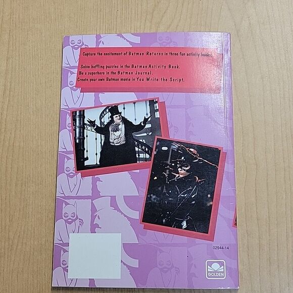 Batman Comic Book 1992, Batman Forever Vhs, Book, Folder, Paper Mask - Picture 10 of 13